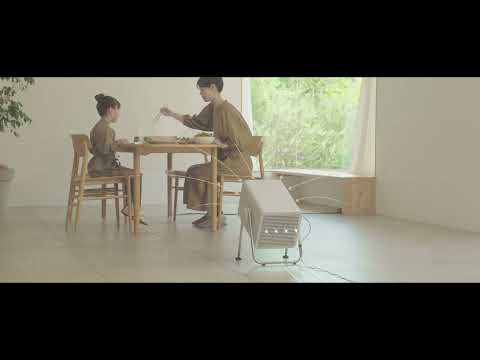 そうじしやすい、くつろぎの空気清浄機 Silky Wind Clean RHYTHM