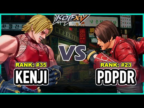 KOF XV 🔥 Kenji (Rugal/K'/Ryo) vs Pdpdr (Kyo/Joe/Krohnen) 🔥 Steam