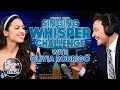 Singing Whisper Challenge with Olivia Rodrigo | The Tonight Show Starring Jimmy Fallon