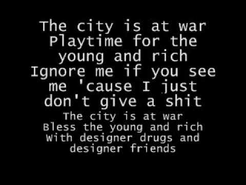 The city is at war lyrics
