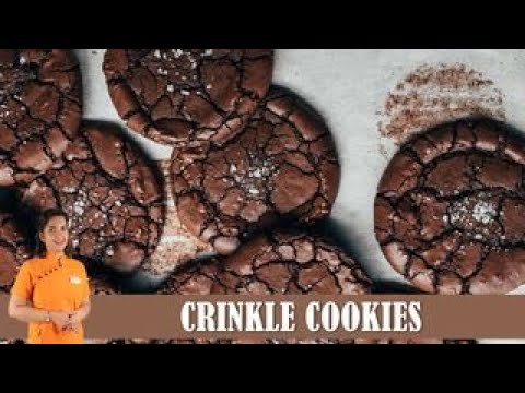 Double Chocolate Crinkle Cookies Recipe - Chef Saba Aftab - Masala Tv