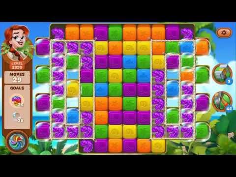 Lost Island Blast Adventure Level 1830 NO BOOSTERS - A S GAMING ✔️