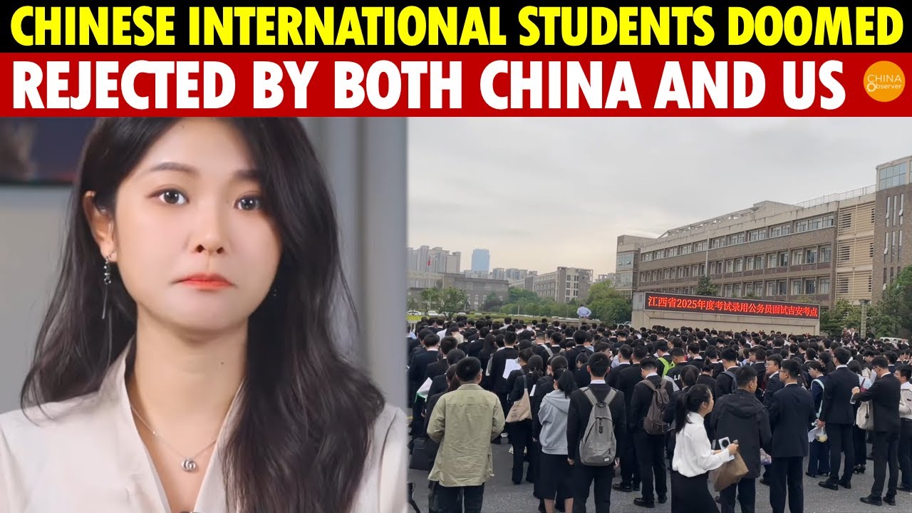 Chinese International Students Are Doomed, Losing Millions in Tuition, Rejected by Both China & U.S.