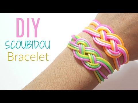 DIY BRACELET ÉTÉ SCOUBIDOU FACILE ET RAPIDE