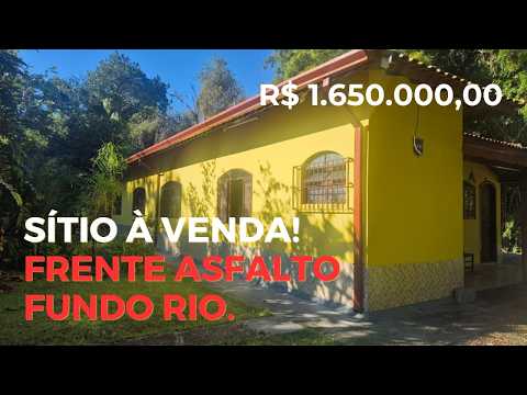 🌊 OPORTUNIDADE ÚNICA SÍTIO PÉ NA ÁGUA EM SANTA BRANCA/SP - VALOR R$ 1.650.000,00 - IMPERDÍVEL