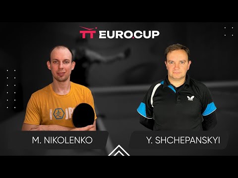 09:30 Maksym Nikolenko - Yurii Shchepanskyi 12.03.2024 TT Euro.Cup Ukraine Star. TABLE 3