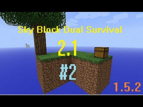 Minecraft: Sky Block Dual Survival #2