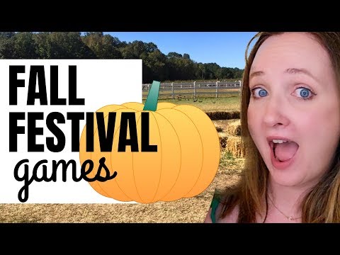 DIY Fall Festival Games for Kids