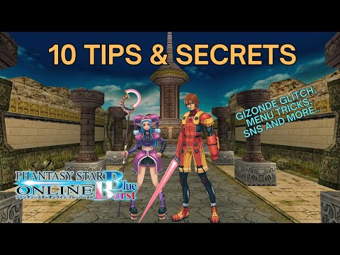 [PSO: Blue Burst] 10 Tips and Secrets You May Not Know!