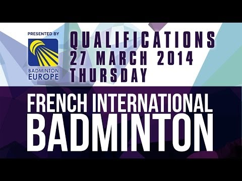 QR - MD - Aaron Cheng / R.Mccarthy vs W.Goudallier / L.Zdenjak - 2014 French International