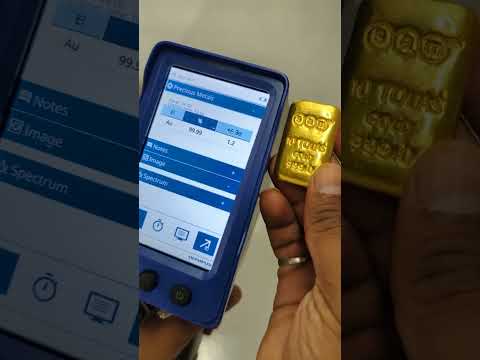 VANTA Series XRF analyzer for on-spot result for a diverse range from raw gold, gold bars to jewelry