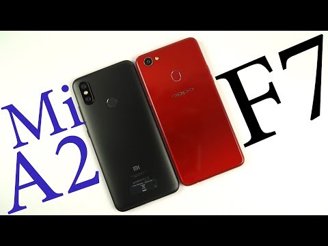 Mi A2 vs Oppo F7 Speed Test, Memory Management test and Benchmark Scores