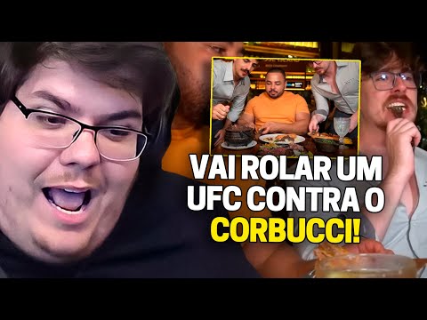 CASIMIRO REAGE: GABA PEDE TUDO QUE A MESA AO LADO PEDIU FT. CASAL NASCIMENTO | Cortes do Casimito