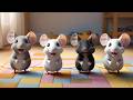 Five Little Mice Squeak Squeak Squeak Animal Sounds Counting Song For Kids