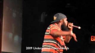 2009 Underground Music Awards w Freeway and Five The General