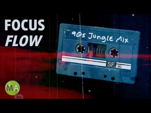 Focus Flow 90s Style Jungle Mix - Deep Concentration Isochronic Tones