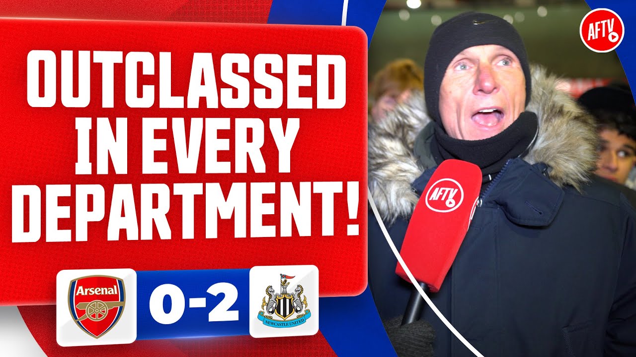 Outclassed In Every Department! (Lee Judges) | Arsenal 0-2 Newcastle