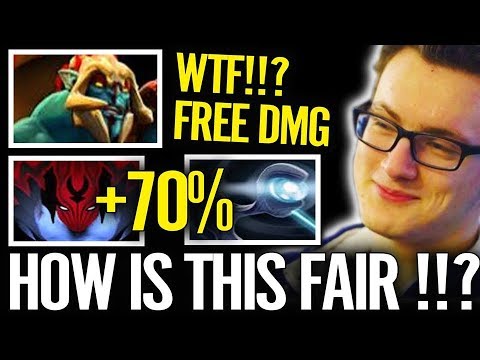 Miracle EZ RAMPAGE Huskar Free DMG Bonus + Attack Speed Bonus Cancer Team