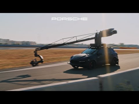 Behind the Lens in the Porsche Cayenne Camera Car