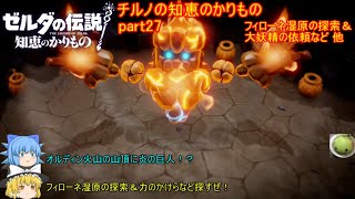 【ゼルダの伝説 知恵のかりもの】 チルノの知恵のかりもの part27 フィローネ湿原の探索＆大妖精の依頼など 他【ゆっくり実況】