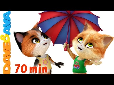 🌤️ Rain Rain Go Away Song and More Nursery Rhymes and Kids Songs from Dave and Ava 🌤️ Video