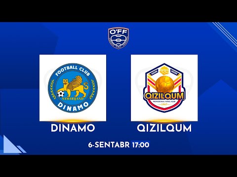 Oliy liga. 1-tur. "Dinamo" - "Qizilqum" (jonli efir)