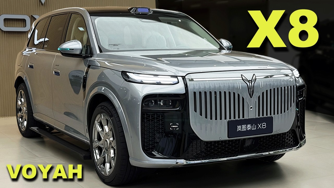 All-New Voyah Taishan X8 - 1506km Luxury PHEV SUV Full Tour