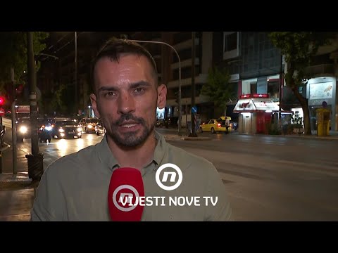 Reporter Marko Šepat javio se iz Atene: "Postoji bojazan od novih nereda" | Vijesti Nove TV