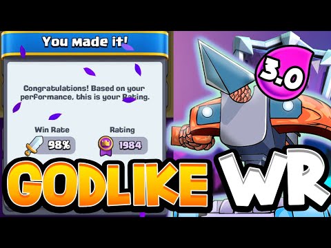 98% Winrate to Ultimate Champion with 3.0 Xbow 🌙 — Clash Royale
