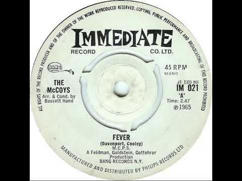 UK New Entry 1965 (330) The McCoys - Fever