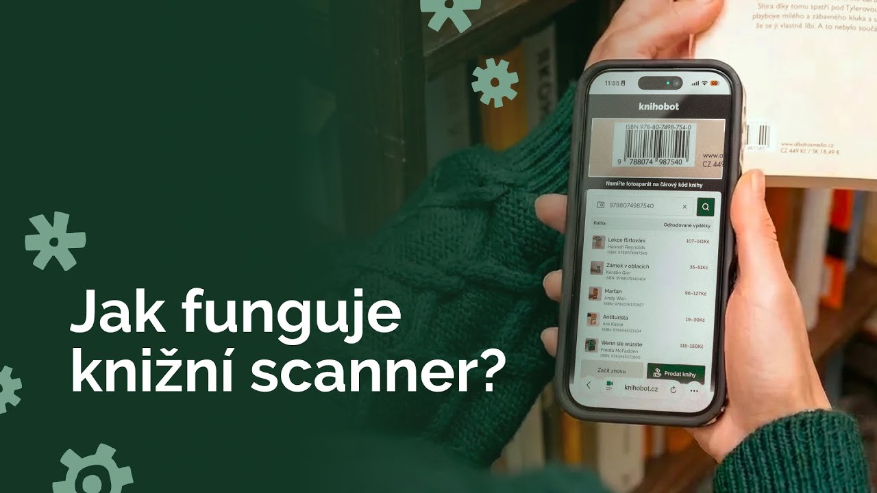 Jak používat knižní scanner