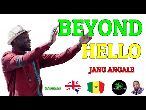 BEYOND HELLO. Kaay jàng angale ci saw làak. #JangEspagnol #polyglothouse