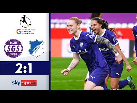 Spiel gedreht! Essen setzt Run fort! | SGS Essen - TSG Hoffenheim | Highlights - Frauen-Bundesliga