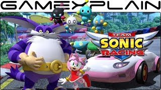 Team Rose Revealed in Team Sonic Racing...But No Cream?? (Amy, Big, & Chao)