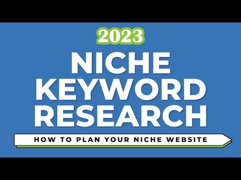 Free Keyword Research Course 2023 Keyword Research for SEO Tools Niche Websites and Google Ads