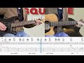 Without You Here - Squeeze - Guitar Cover & Tab including Solo