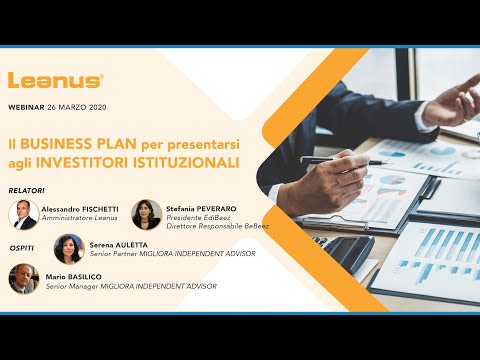 , title : 'Il Business Plan per presentarsi agli investitori istituzionali'