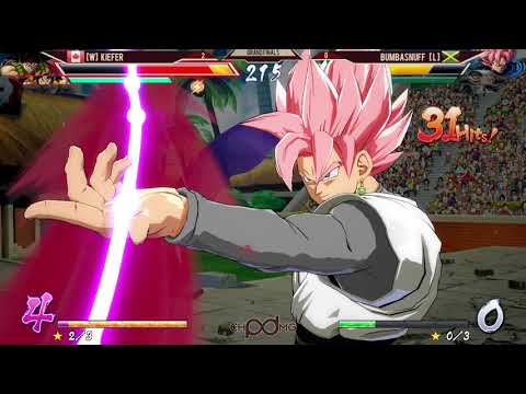 BaseLAN 34 DBFZ Grand Finals  - Kiefer vs Bumbasnuff