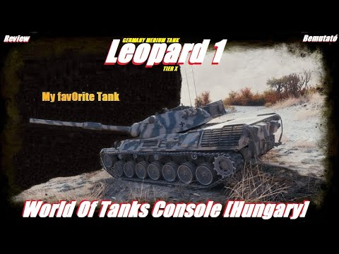 Leopard 1 #2022​​​​​# World of Tanks Console [Hungary]
