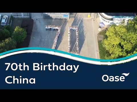 OASE Celebrates 70 years in China 🥳