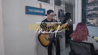 Download lagu Heymbenk - Maaf Acoustic (Live) mp3 Download lagu Heymbenk - Maaf Acoustic (Live) mp3