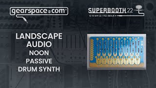 Video thumbnail for Landscape Audio Noon Passive Drum Synth - Gearspace @ Superbooth 2022 by Gearspace Forum