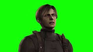 Resident Evil 4 Leon "no thanks, bro" green screen