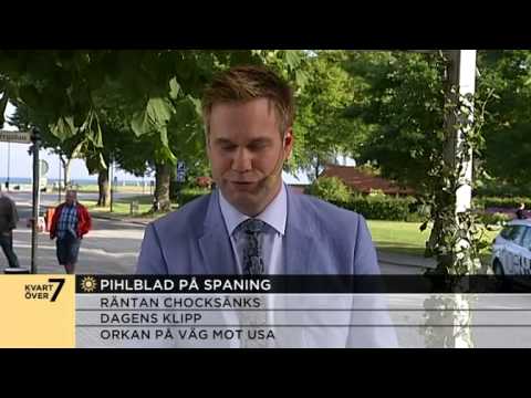 Almedalsspaning: Reinfeldts tal avbrutet av bröstkupp - Nyhetsmorgon (TV4)