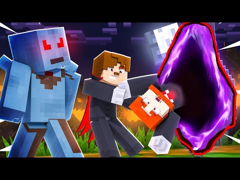 🧛🏻‍♀️KRAL VAMPİR TARAFINDAN KOVALANDIK #7 VAMPİRCRAFT - Minecraft