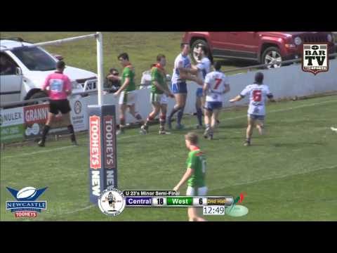 2014 Real NRL Major Semi Final Under 23s Highlights - Central Newcastle v Western Suburbs