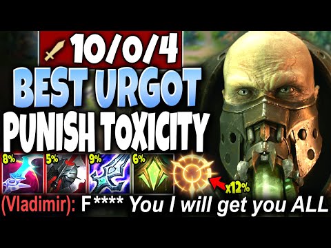 ☢️ Best Urgot Season 11 Build to PUNISH TOXICITY ☢️ LoL Top Lane Urgot Guide Preseason s11 Gameplay