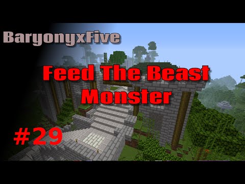 Minecraft FTB Monster Let's Play #29 Intra-linking and starting rotarycraft