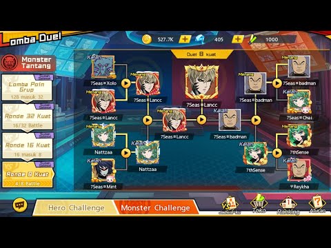 Turnamen Monster S97 - 104 One Punch Man : The Strongest