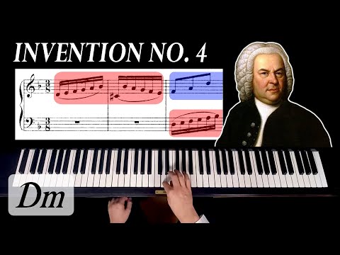STORMY SCALES - Bach Invention no. 4 in D minor - Analysis